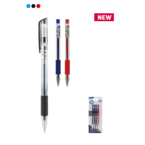 GEL INK PEN 0.5MM (1X4) AST
