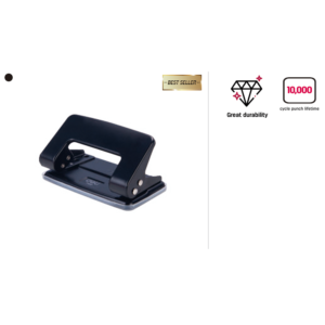 TWO HOLE PUNCH BLACK (10 SHEETS)