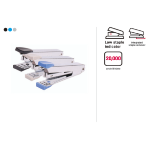 DELI NO.10 STAPLER 12 SHEETS (ASSORTED) WITH REMOVER