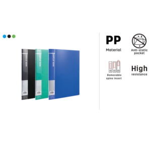 A4 ECONOMICAL DISPLAY BOOK (ASST)