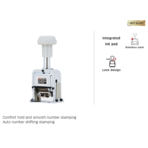 DELI NUMBERING MACHINE 6 DIGITS