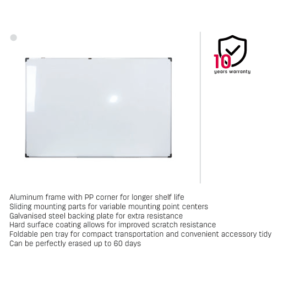 WHITE BOARD 120X240