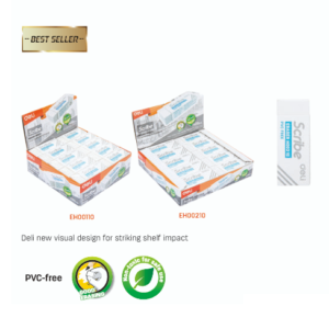 DELI ERASER WHITE (1X20)