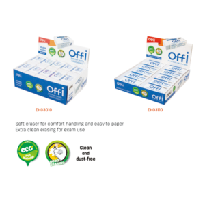 DELI ERASER BIG (1X20)