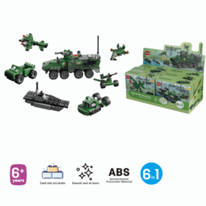 BUILDING BLOCKS 6 MODELS (ASST) (1X6)