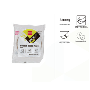 DOUBLE SIDED TISSUE TAPE 12MX80MMX10Y
