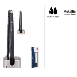 DELI GEL INK TABLE PEN 0.7MM BLACK