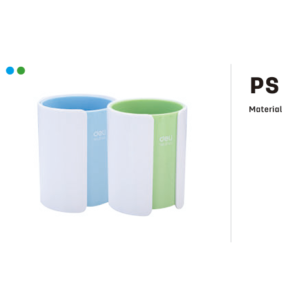 DELI DOUBLE COLOR PEN STAND (ASST)